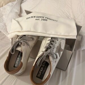 Golden Goose leather super star sneaker